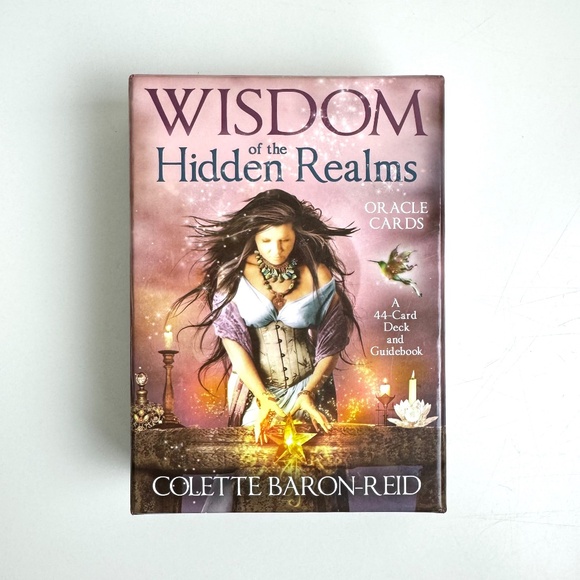 Wisdom of the Hidden Realms Oracle Cards Colette Baron Reid 44 Cards & Guidebook - Picture 1 of 4